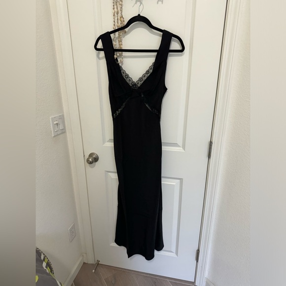NWOT Reformation Provence Dress Black🖤 - Picture 5 of 7